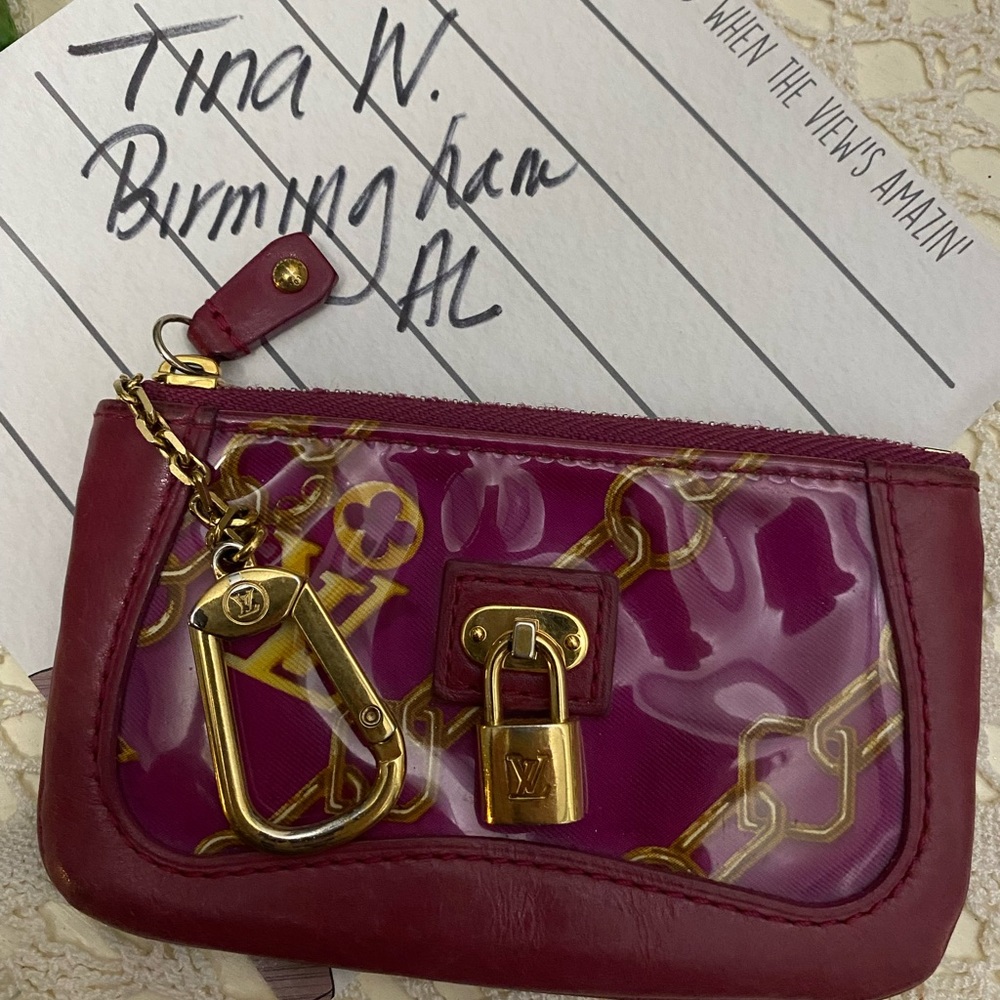 LV Chain Limited Key pouch case